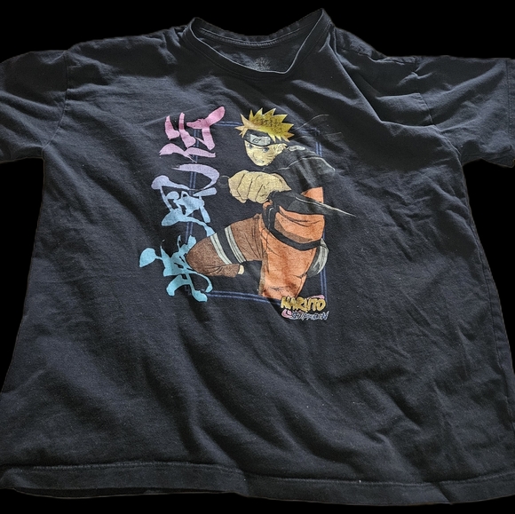 Other - Naruto Graphic Men T-Shirt - Black